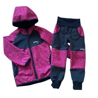 Jarní softshellová souprava - buďte připraveni na jarní dny❤️❤️❤️ v nabídce i samostatně ....🌹🌻🌷
